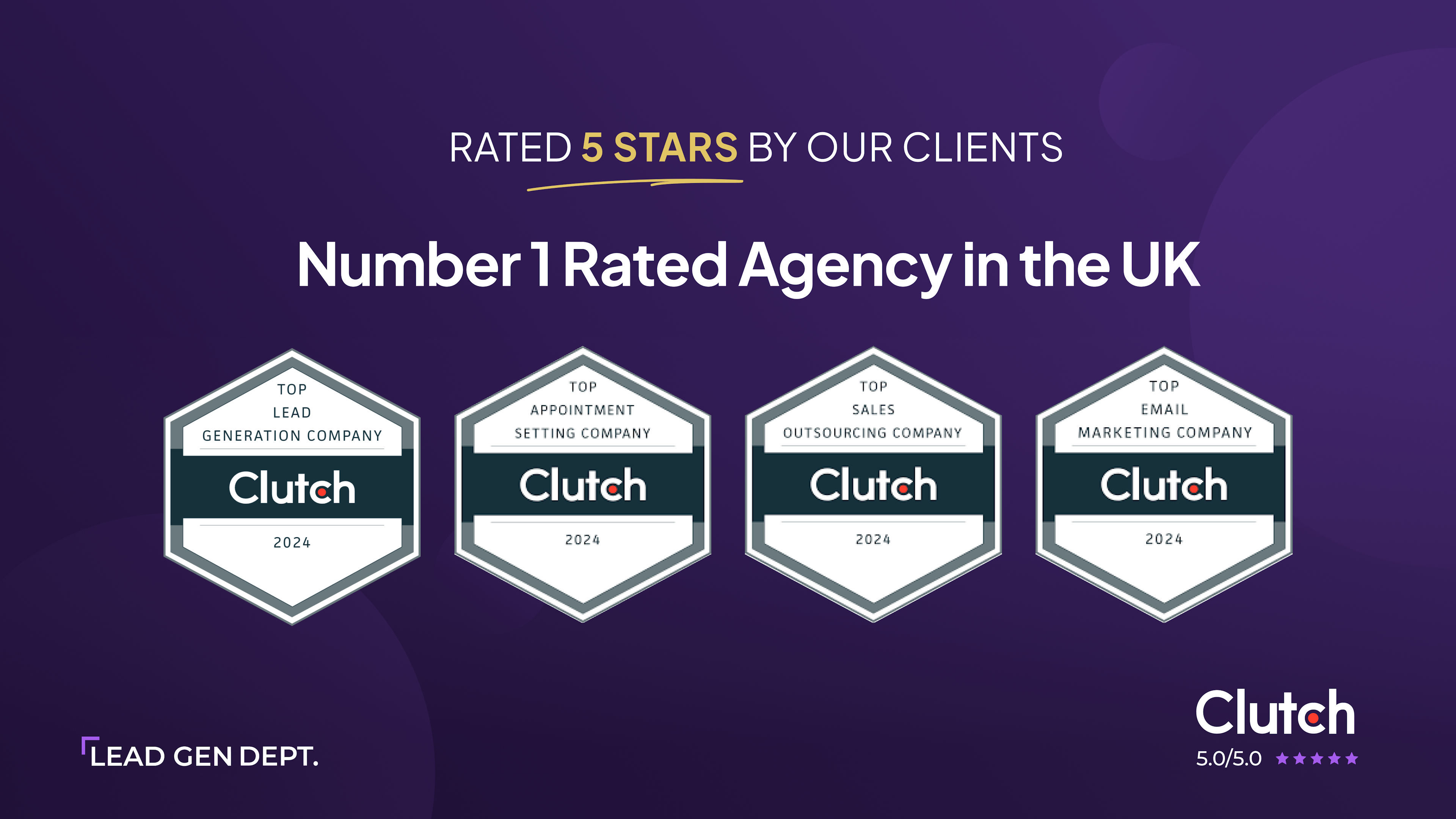 Lead Gen Dept: the number one UK B2B appointment setting agency preview